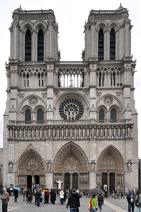 建築マップ フランス ノートルダム大聖堂（パリ）